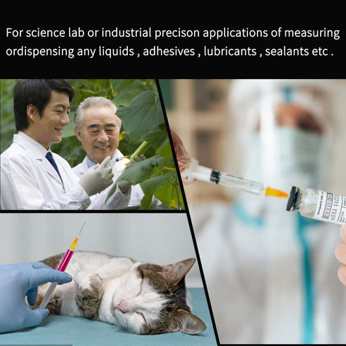 100 Pack 25 Gauge 1IN Lab Accessories,Individually Sealed Supplies...